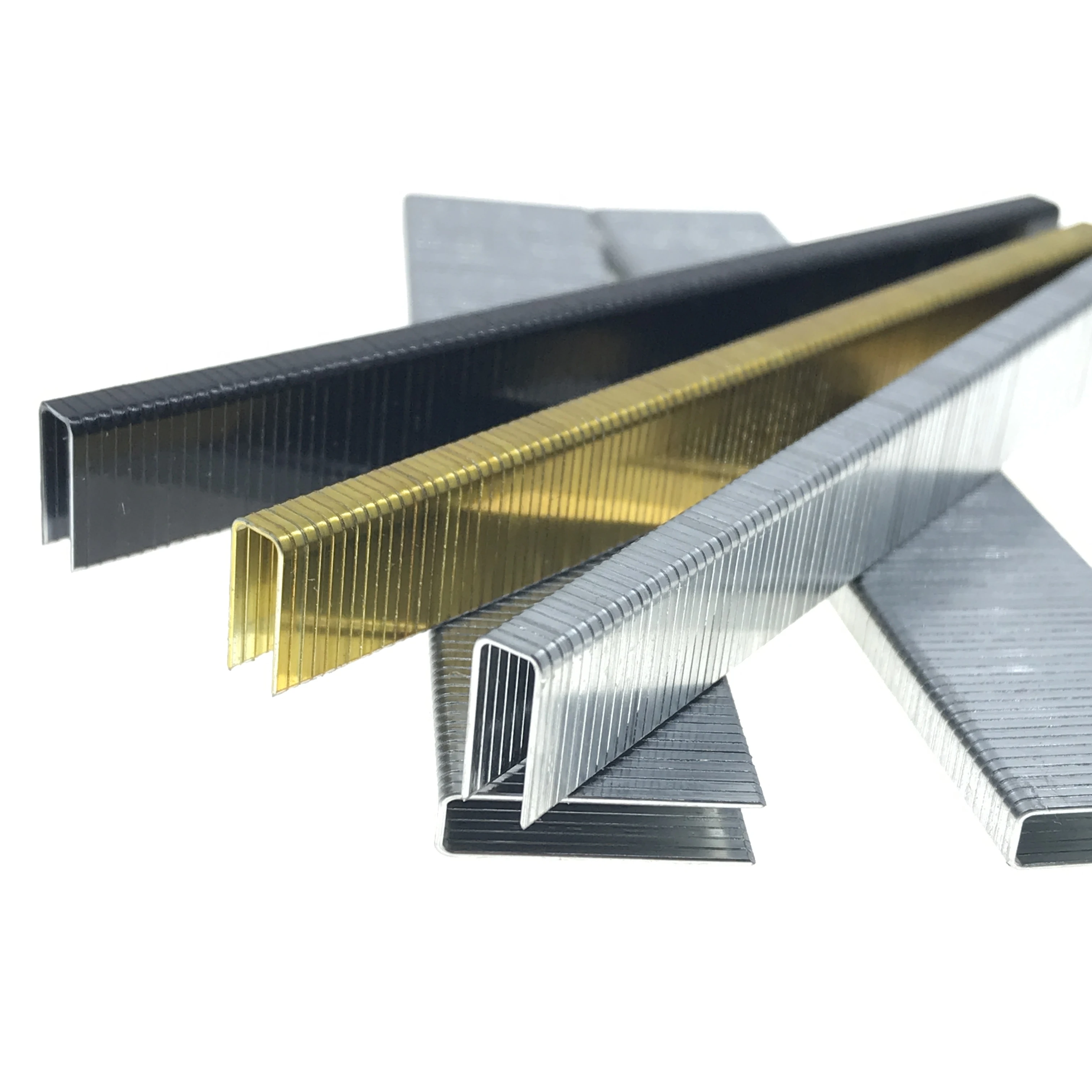 4.6MM 21GA U-Type Nail Furniture Staple Galvanized Gun Nails