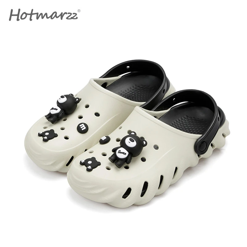 factory price creative design man shoes summer environmental colors cartoon eva clogs for outdoor