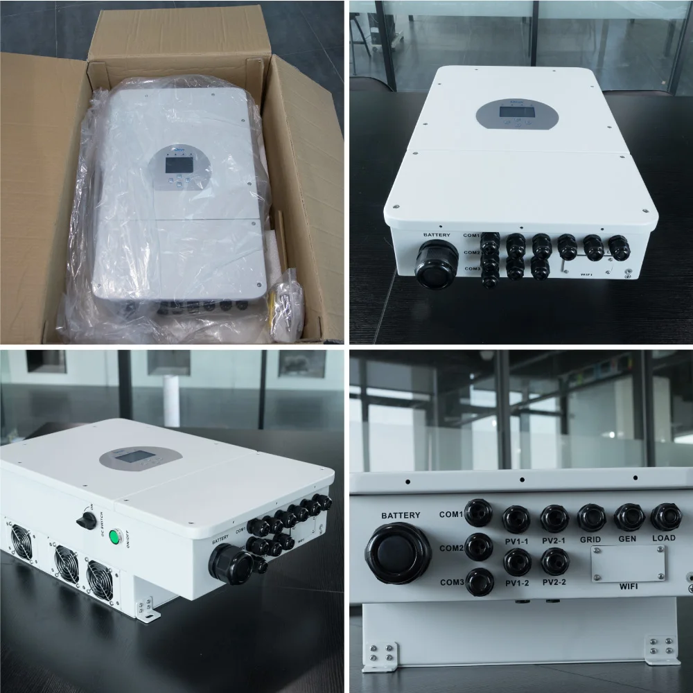 Deye Off Grid Inverter 30Kw 40Kw 35Kw 50Kw 3 Phase 220V Dc Hybrid Inverter For Home