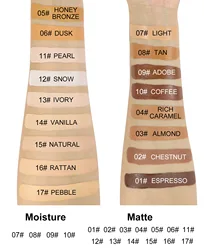 2021 New arrival waterproof whitening liquid foundation private label face shop foundation