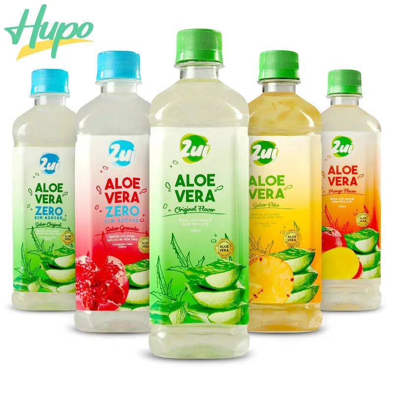 Hight Quality wholesale Fruit juice Vietnam Aloe vera water Pineapple flavour 500ml