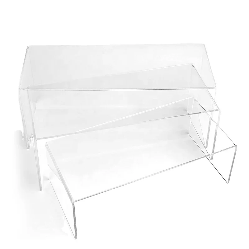 Wholesale pricetoude transparent cake rack dried fruit box snack bowl display rack dessert High end acrylic exhibition stand