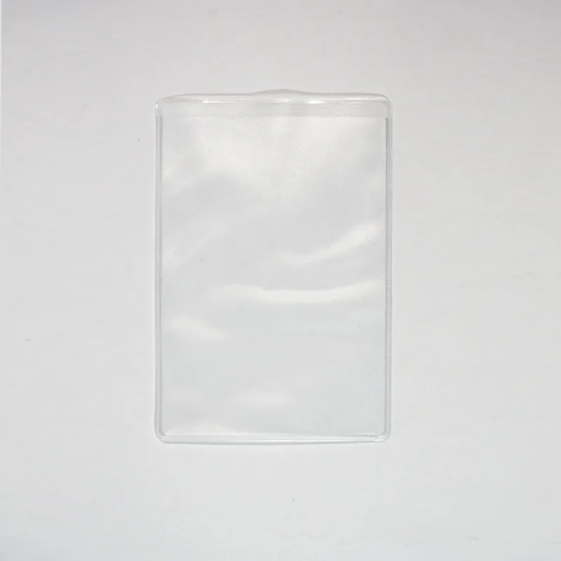 2021 Special hot selling transparent lightweight and recyclable PVC bank card cover