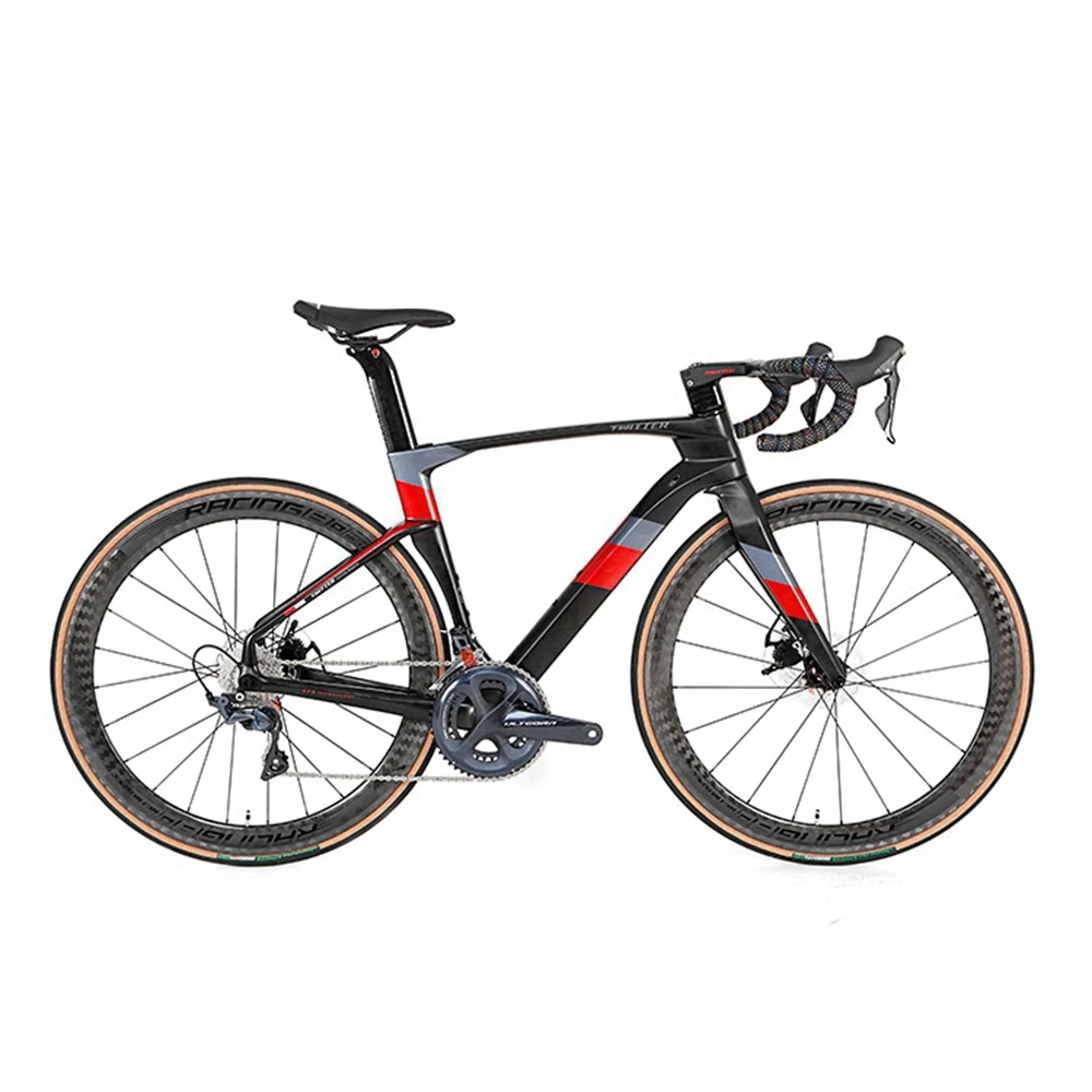 New ultra-light full carbon fiber frame wheel set UT/R8000 road bike racing 700C road bike