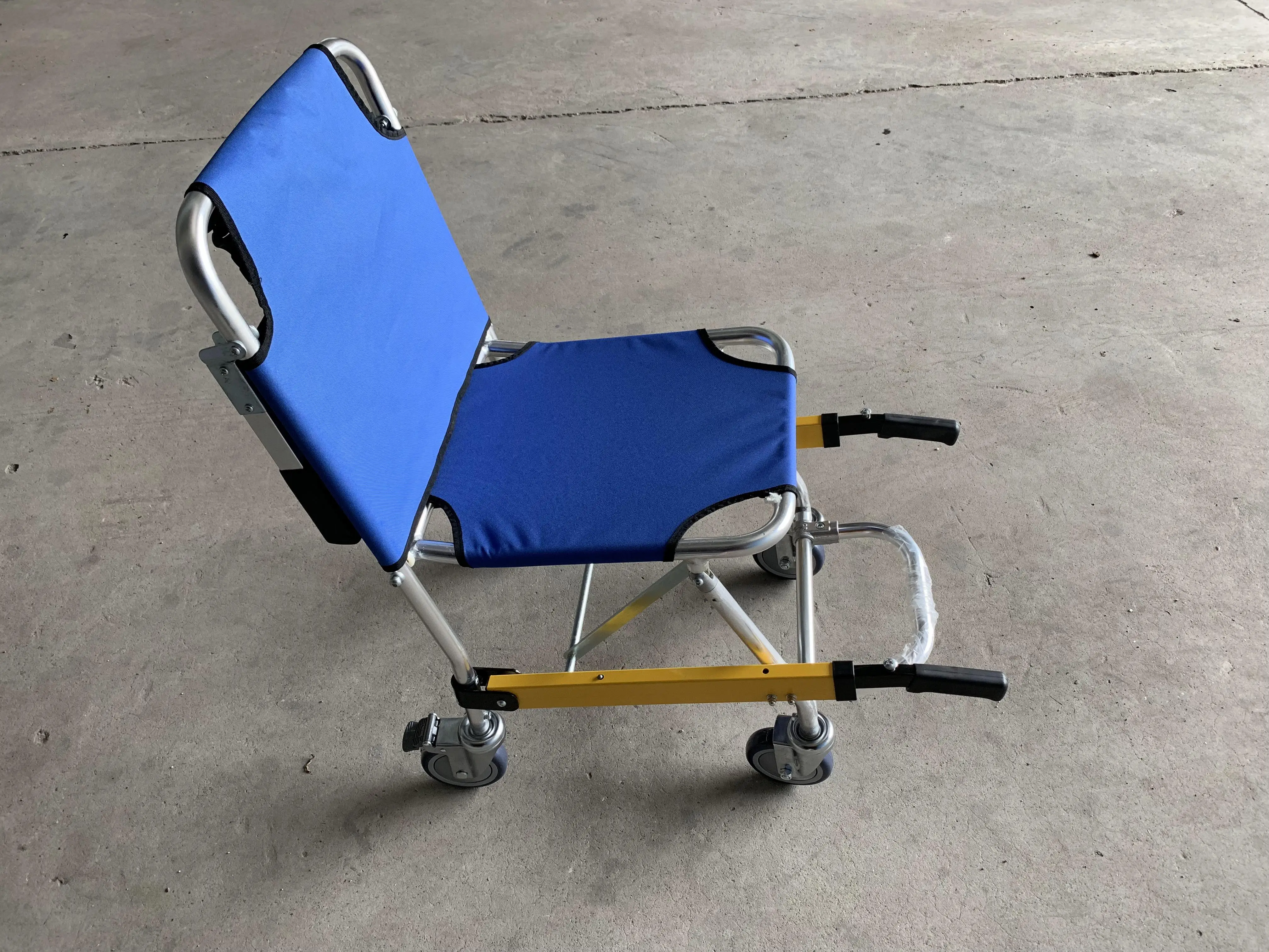 Hospital Aluminum Alloy Stair Stretcher Folding Stretcher for Elderly Climbing Ladder