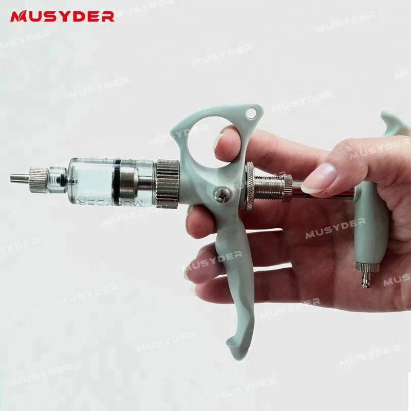 0.5ml Automatic Vaccination Medical Syringe Injector Medical Equipment Poultry Vaccine Syringe,diagnosis & Injection Continuous