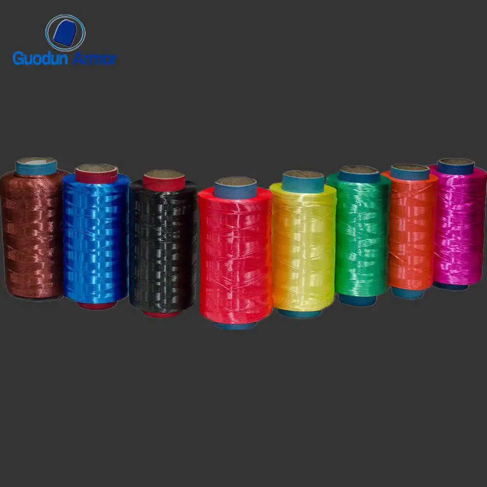 Fiber for Rope 10D-1600D UHMWPE Yarn, Ultra High Molecular Weight Polyethylene White Light Weight Fabric High Strength Thread