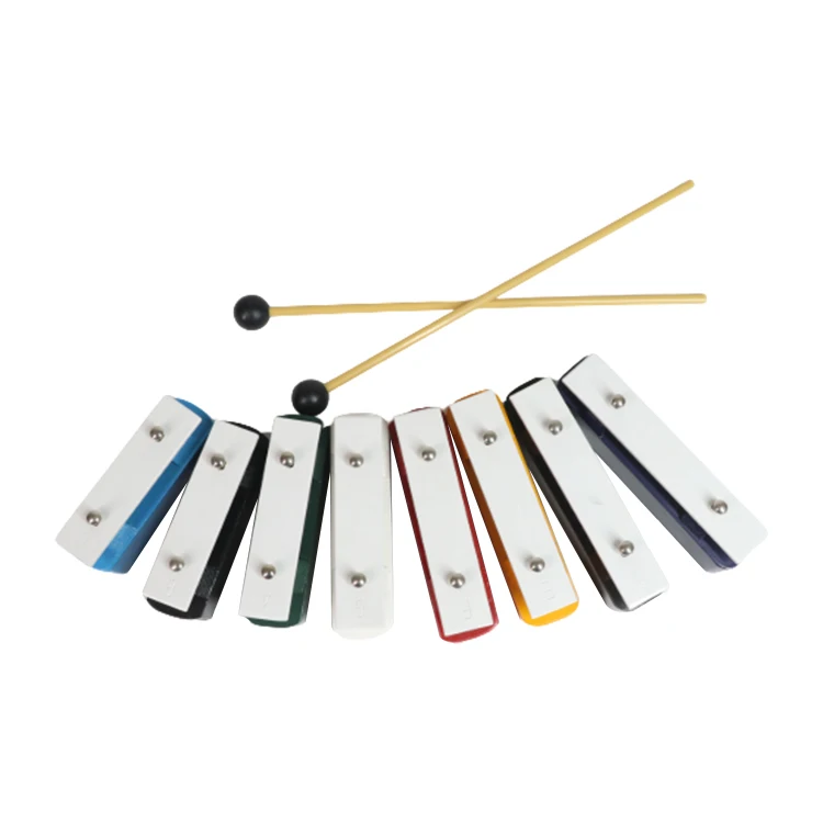 Selling Mini Wooden Rainbow Xylophone Toys Hot Selling Kids Hand Knocking Musical Instrument Educational Toys