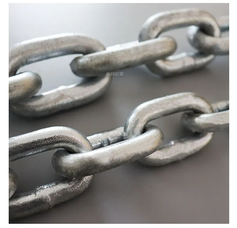 Manufacturer High strength G80 alloy heat treated lifting steel chain