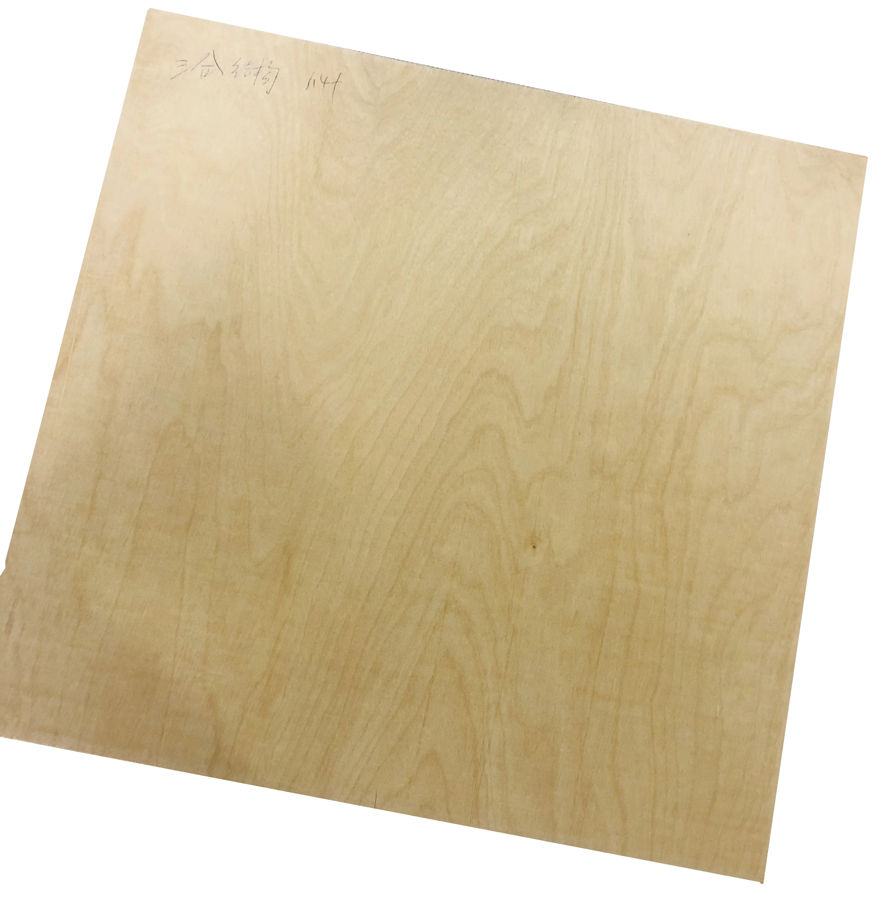 high grade factory price birch face poplar core E0 glue 4mm 1220x2440mm birch plywood for furniture and laser cutting
