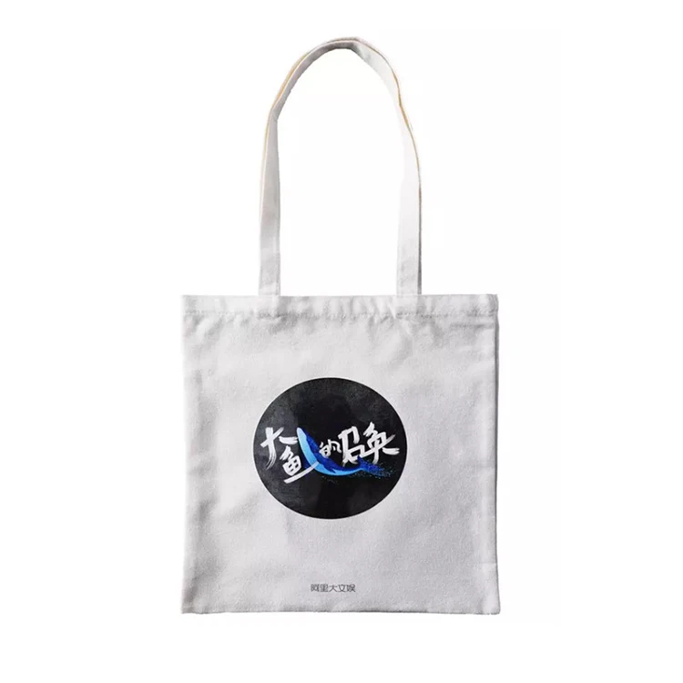 Top fashion style custom logo and print cotton canvas clear tote bags  promotional  handbags tote shopping bag