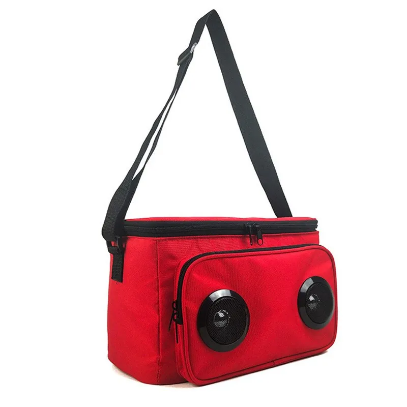 New Style Sells Well Large Capacity Oxford Cloth Bluetooth Audio Insulated Lunch Bag Promotional Business Gift