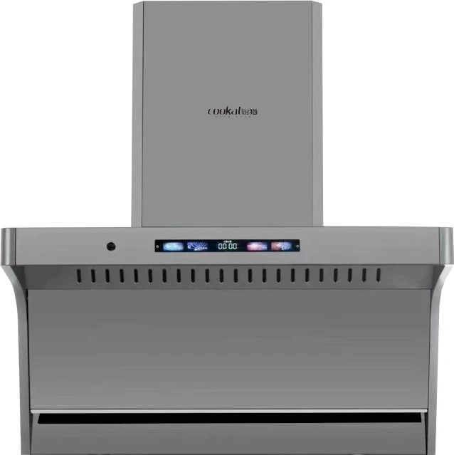 Competitive Price Side Wall Mounted Range Hood Kitchen Cooker Hood Automatic Cleaning Kitchen Hood