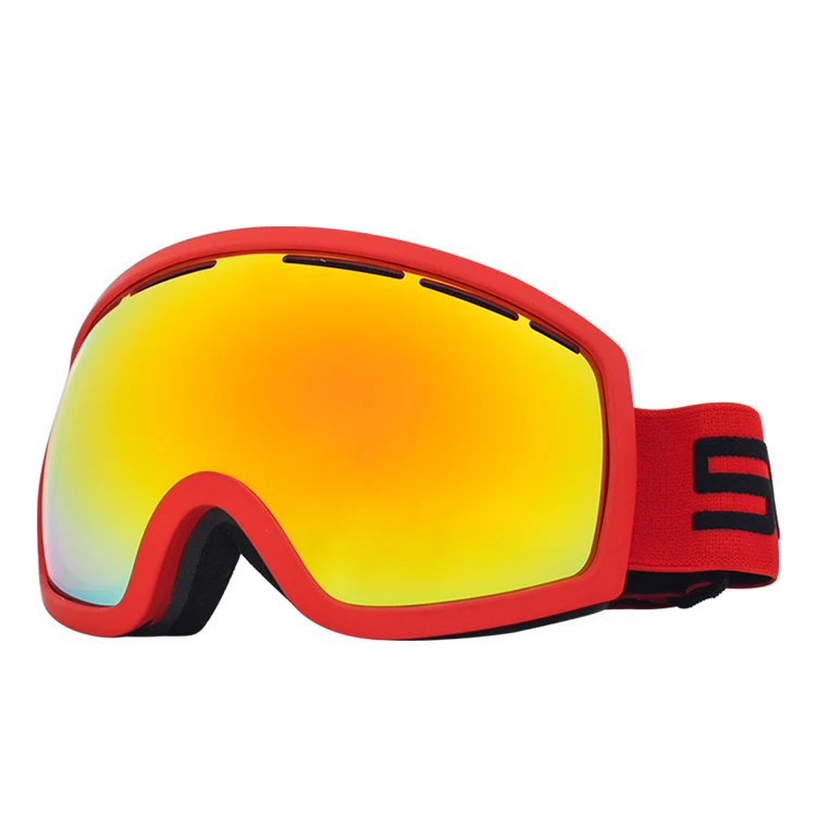  Guangdong factory price OEM adjustable elastic silicone anti-slip google glasses snow board womens ski googles