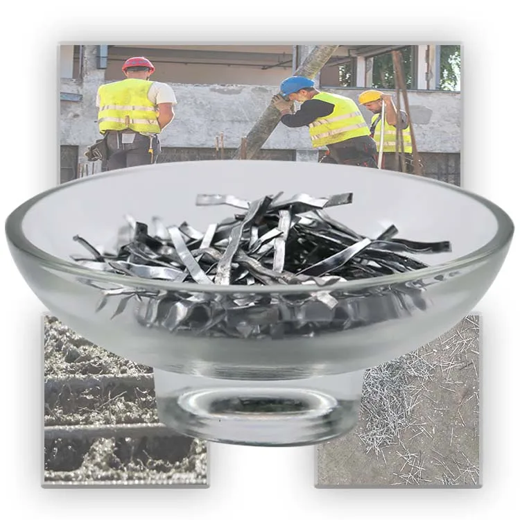 Refractory Building Materials Metallic Steel Fiber Milling Steel Fibers For Concrete