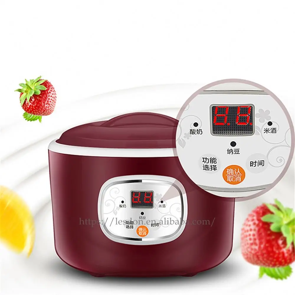 OEM Joghurt 1 л 15 Вт небольшая Коммерческая автоматическая машина для брожения