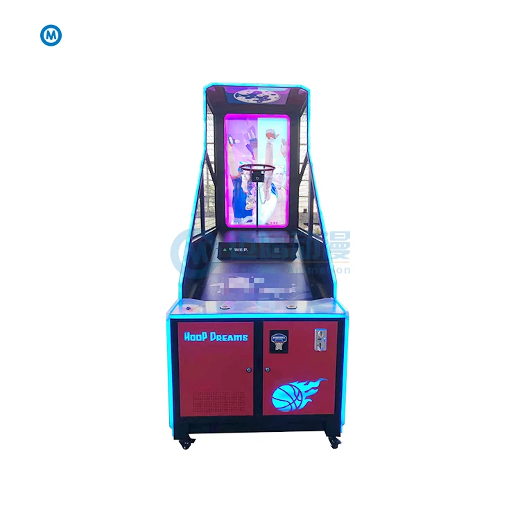 Top Quality 55In Screen Shooting Game Basketball Arcade Game Electronic Basketball Shooting Game
