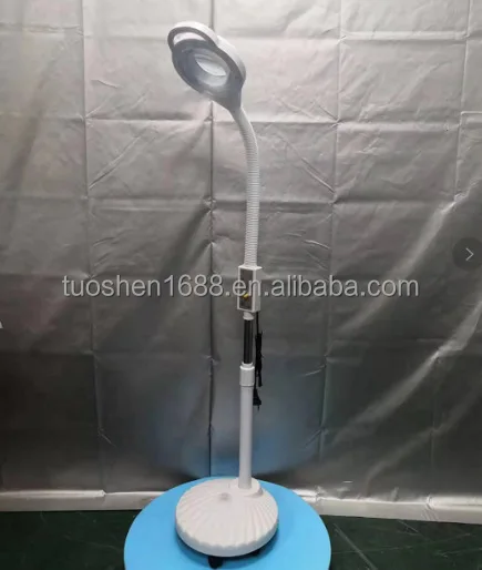 Desk lamp Stand Floor Lamp for beauty salon sewing craft Lash Facials dimmable magnifying lamp magnifying glass with light