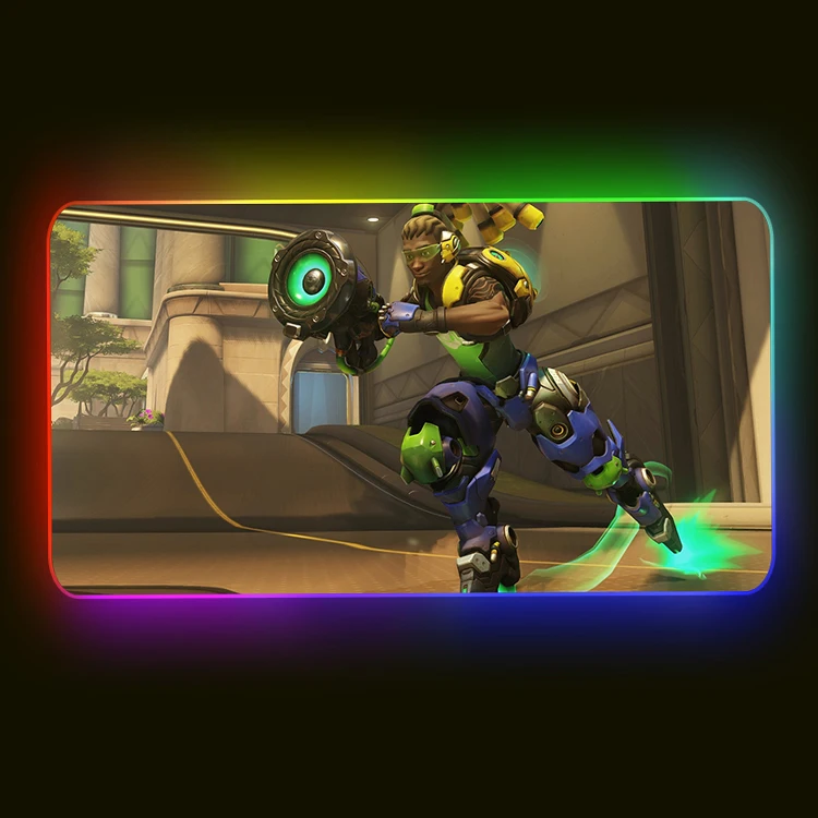 
Oem custom big RGB high quality gaming overwatch ass mouse pad 
