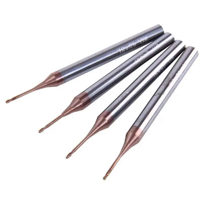 Depth Length Milling Cutter CNC Cutting Tools 2 Flute Carbide Spiral End Mill Long Neck Endmill