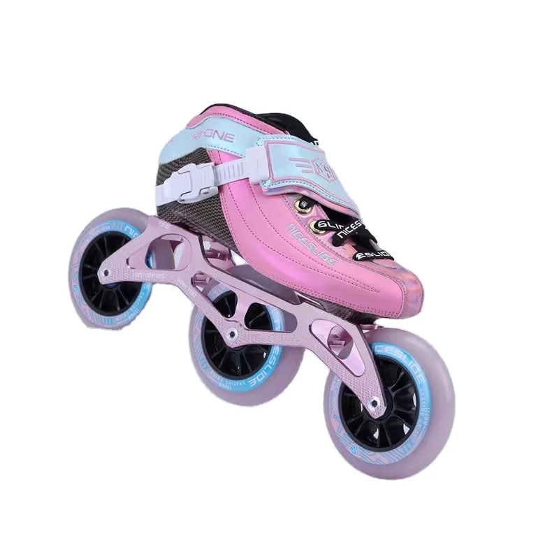 Professional Carbon Fiber Inline Skates for Men Adult Race Speed Skate Shoes