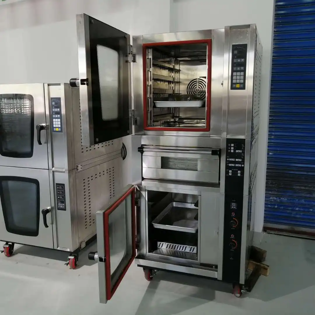 competitive price steam catering electric commercial steam convection carting oven with proofer