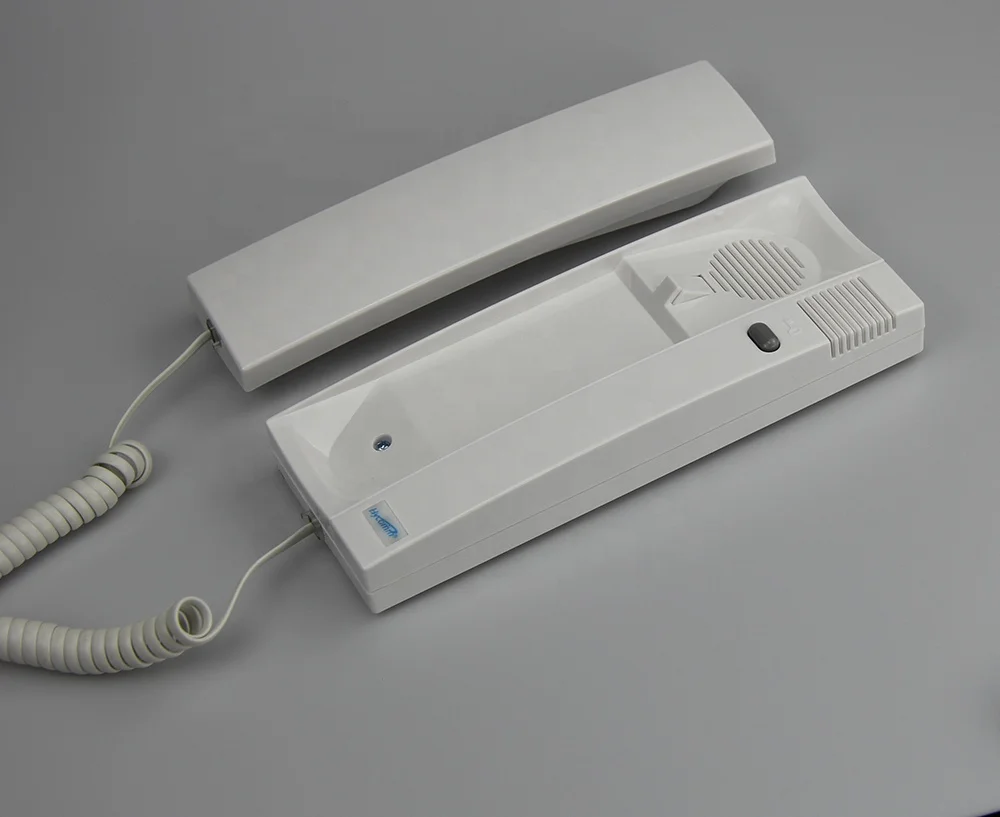 Non-polarity 2-Wires High Quality Audio Door Phone Handset For Multi-apartment Buildings Compatible with WL-02NEFC