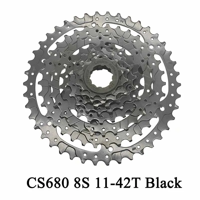 Sunrace 8s Speed CSM680 Cassette Sprocket for Mountain Bike 42T Freewheel Bicycle Flywheel 40T Silvery Bicycle Parts for SHImano