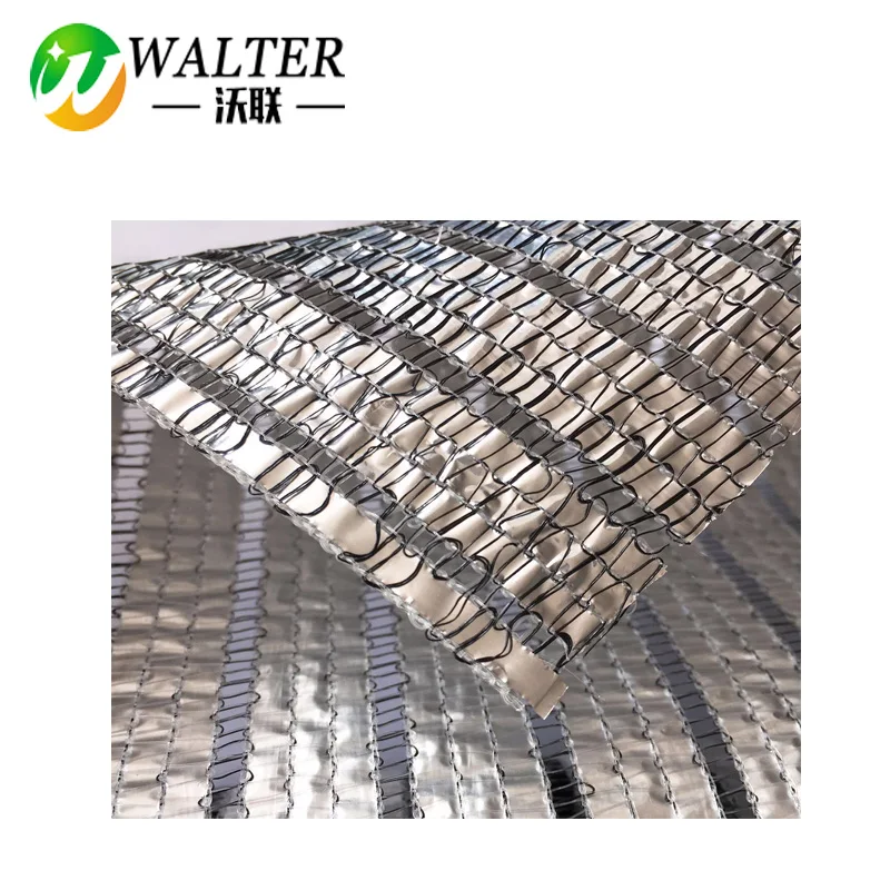 Reflective Aluminum Foil Cooling Shade Network  Silver White UV Resistant Greenhouse Sunblock Shade Cloth for Plant Cover