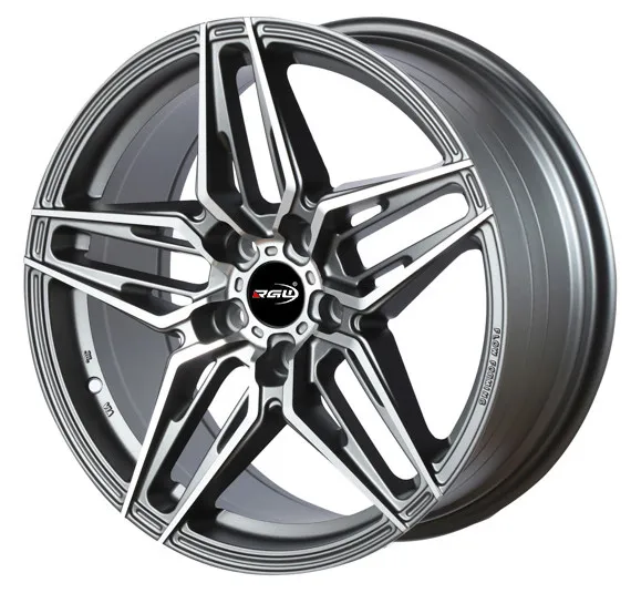 507 Mat Grey Black Silver 18x8 18x8.5 5x120 5x108 18 Inch Chrome Car 18 Wheels 5x114.3mm Alloy Rims Deep Dish 18Inch