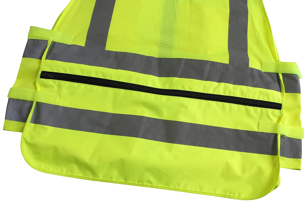 multiple pockets reflective vest hi visibility ems medical safety first aid response ambulance paramedics vest