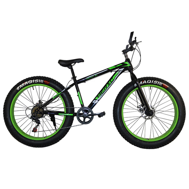 Bicycle 26 inch beach bike double disc brake 4.0 tire aluminum alloy rim bicicleta fat bike