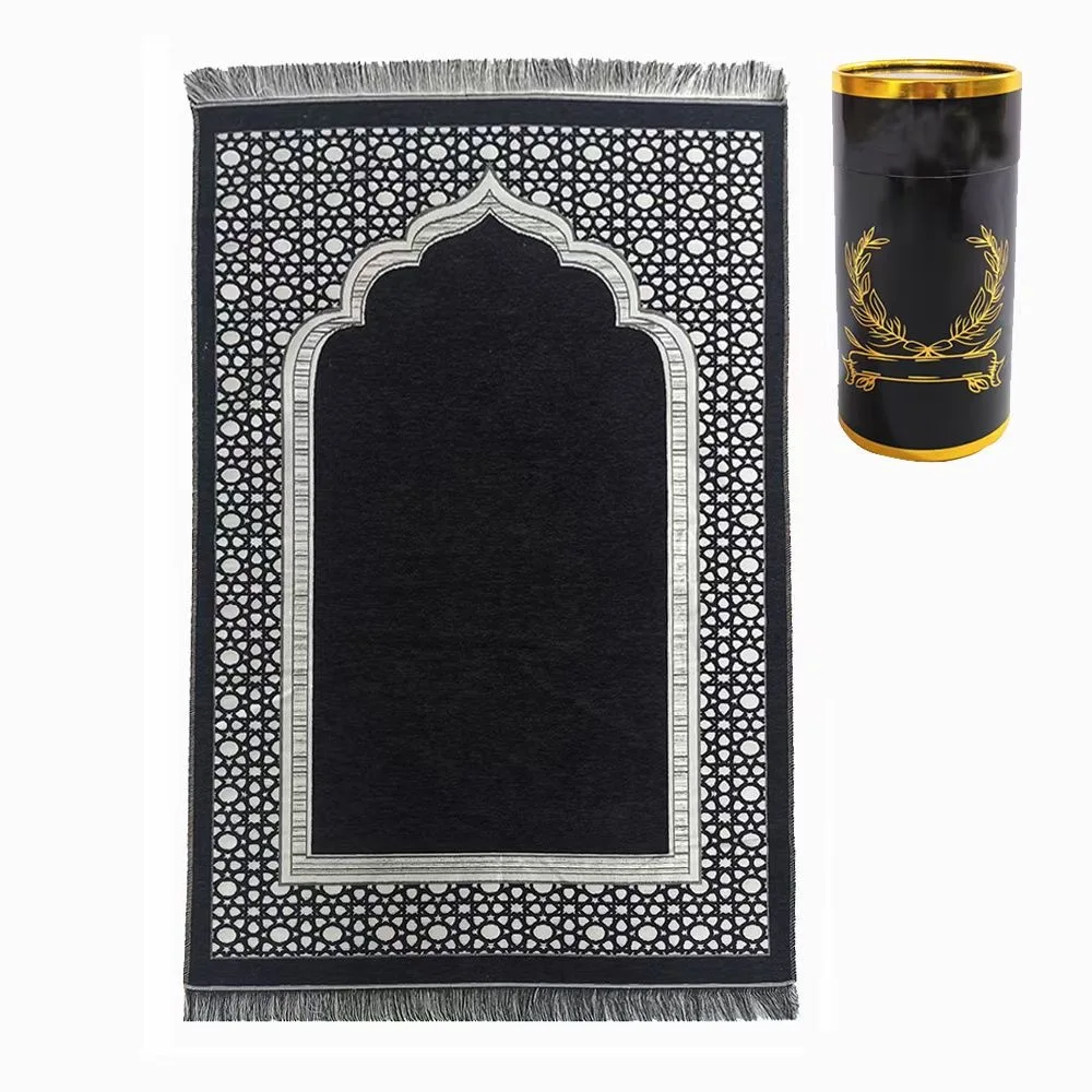 wholesale prayer rug sejadah muslim prayer mat with beads set in carry bag for adult muslim prayer carpet
