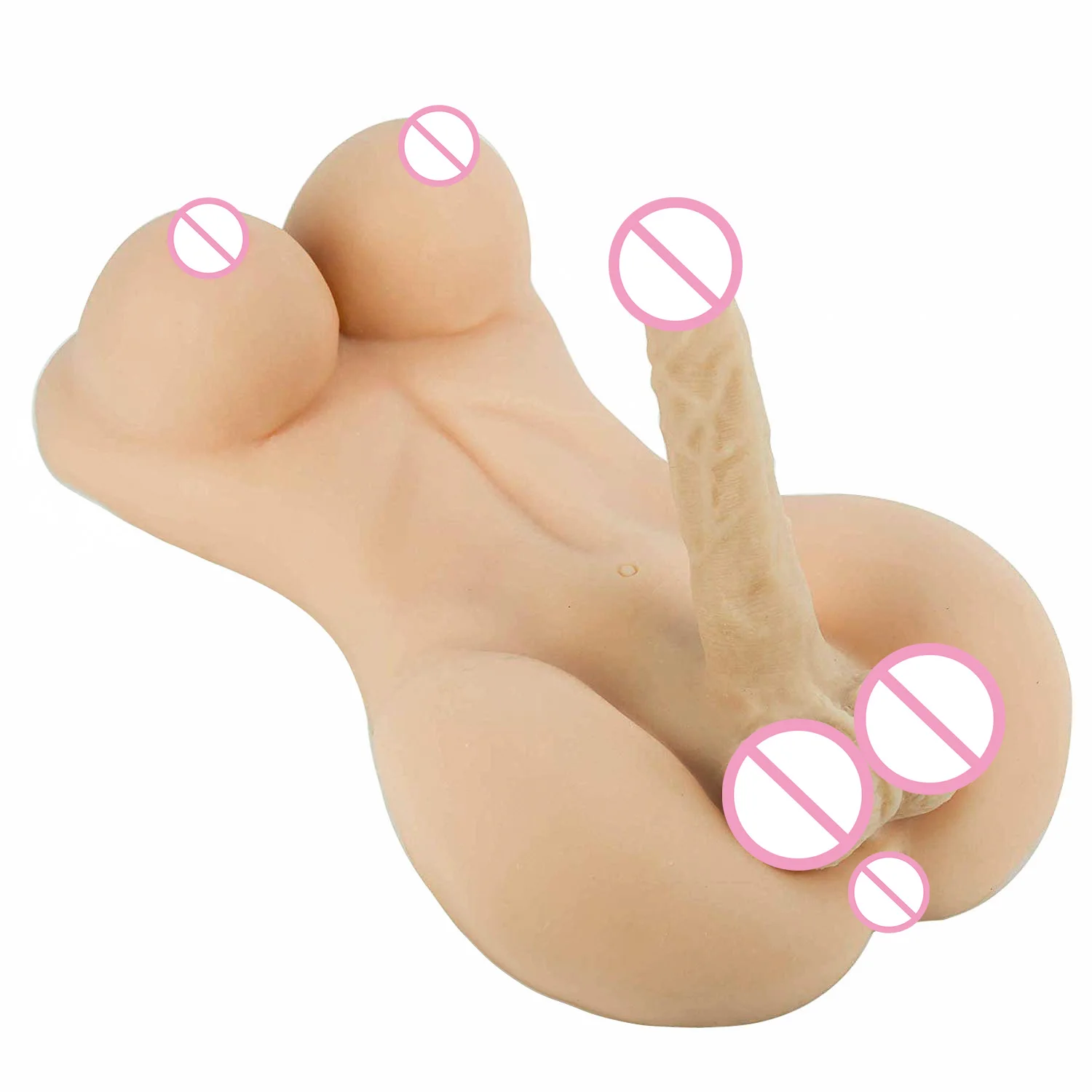 Hermaphrodite Full Lifelike Silicone Shemale Sex Dolls For Adult Men And Women
