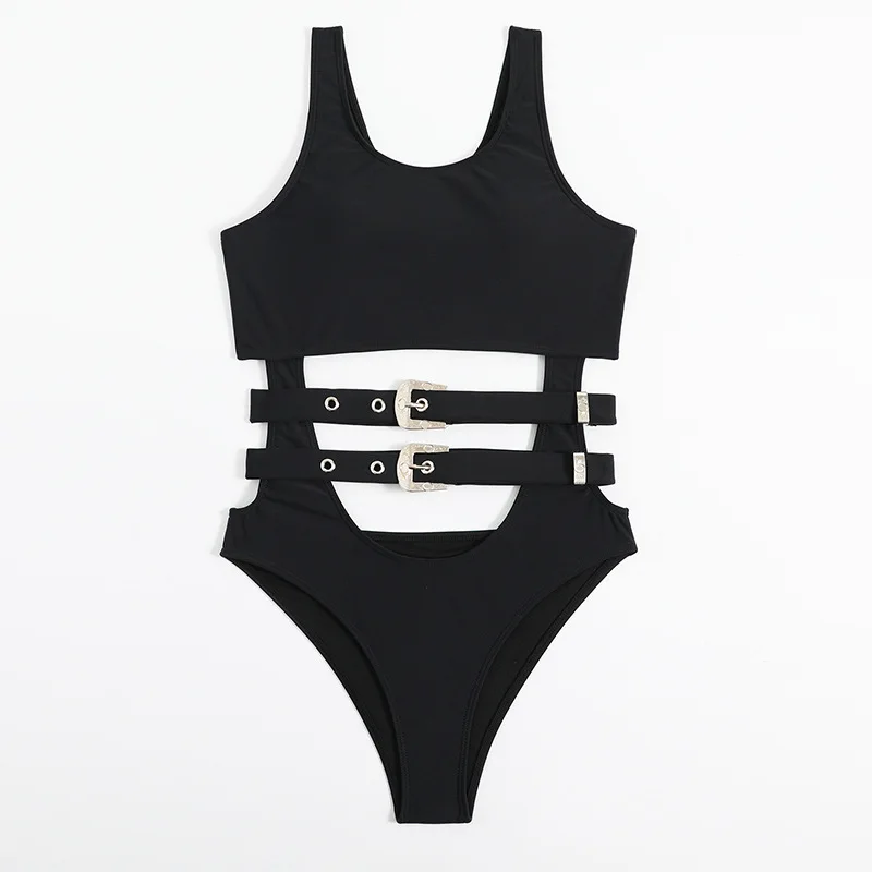 HANO Plus Size Swimwear Sexy Bikini 2024 Swimsuit Hollow Out Bikinis Women Thong Bathing Suits One Piece Swim Wear