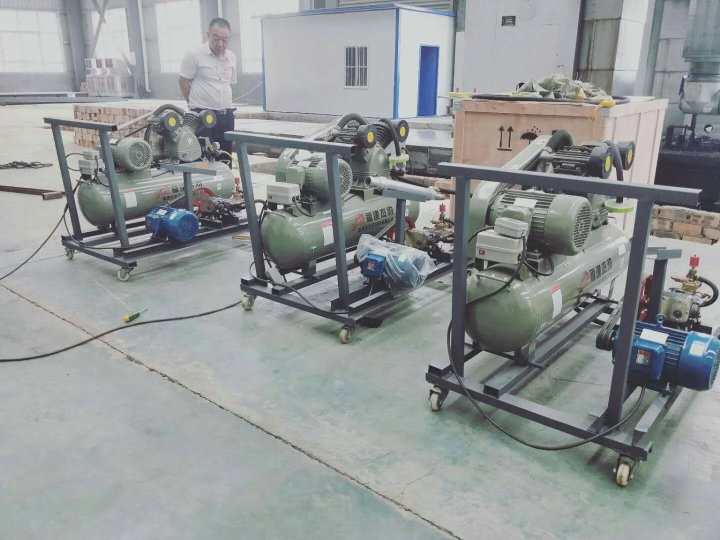 
Foam generator for CLC product 