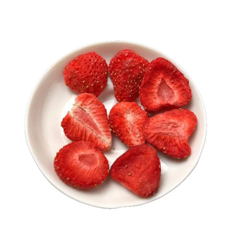 Высококачественная замороженная Клубничная закуска LUJIA, чип Fd, замороженная клубника Fd