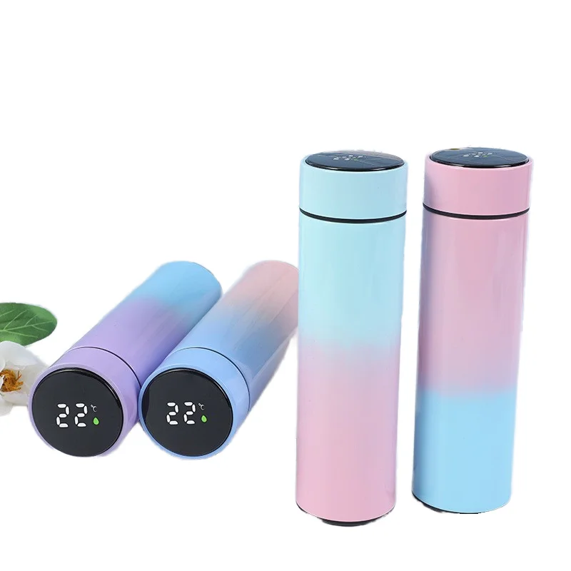 High Quality Thermos Water Bottle with Temperature Display Tea Infuser Boiling Water Applicable Anti-Corrosion Coating