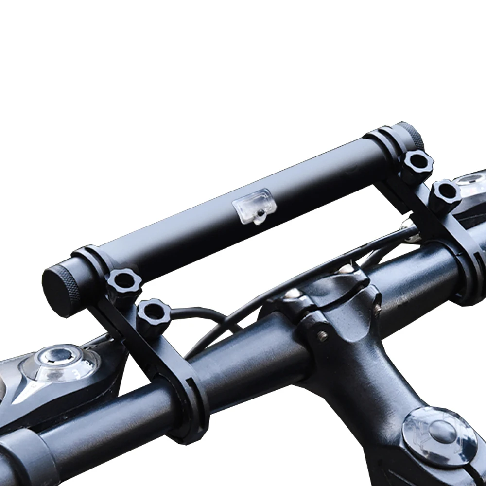 Bicycle Handlebar Extended Bracket USB Charging Power Bank Bike Front Light Mount Bar Holder Cycling Handlebar Extender