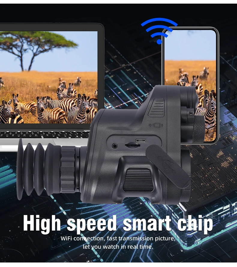 HENBAKER NV710S professional night vision scope night vision monocular night vision sight for hunting