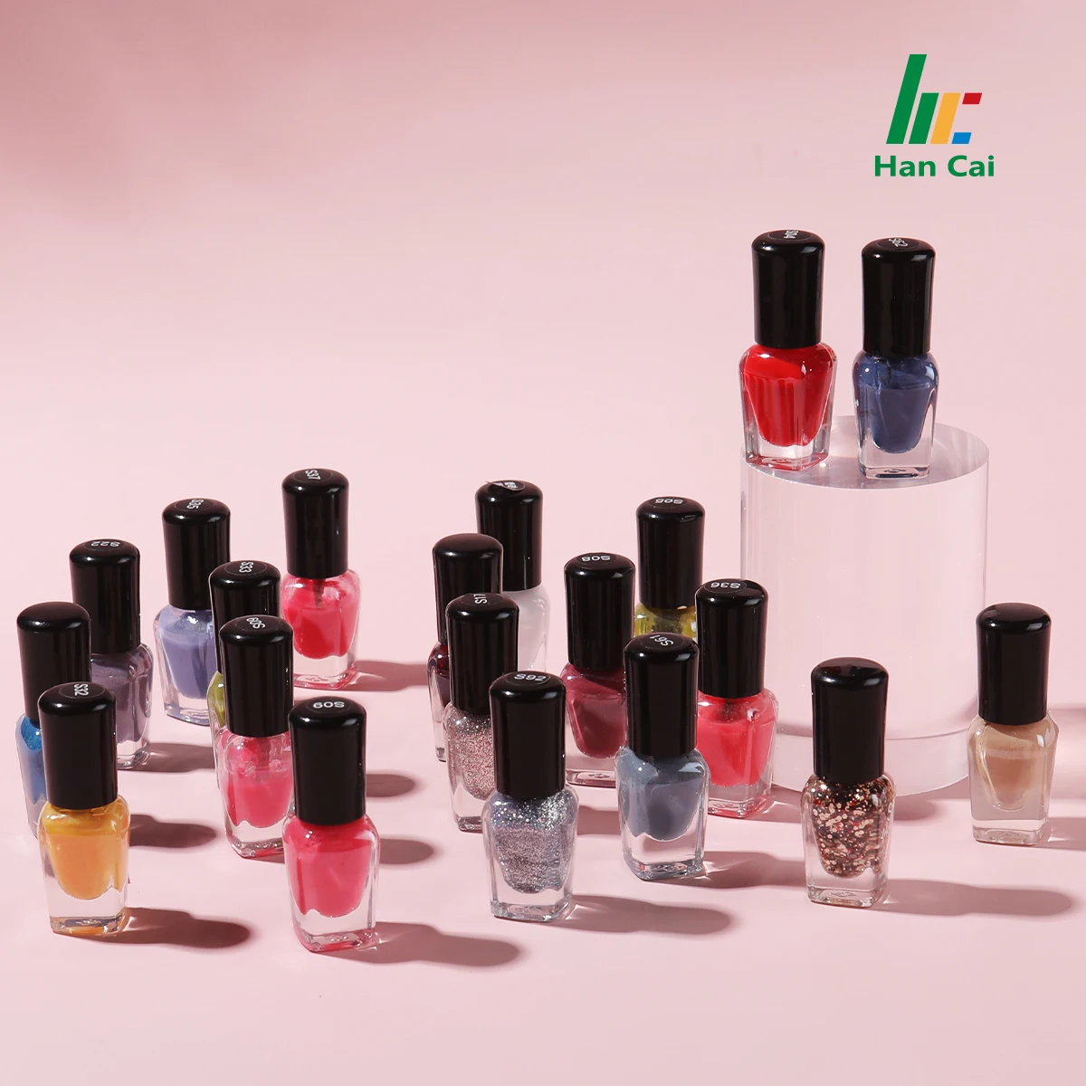 Halal Colors Water Based private label Glitter Nail Polish Supplier Healthy Water Nail Polish