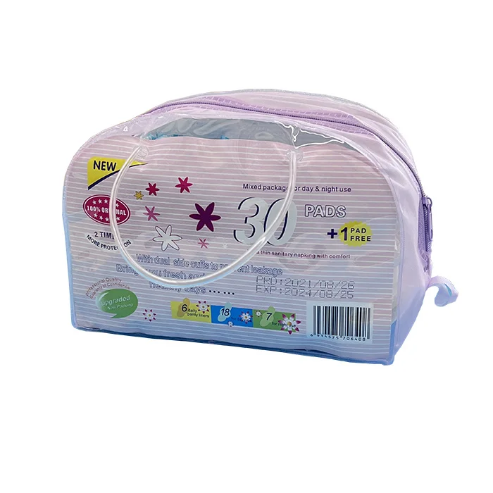 Factory Wholesale ladies pads Feminine Sanitary Products Travel Pack Heavy Flow Sanitary Napkins