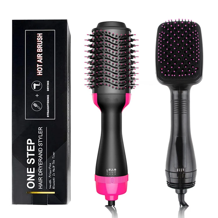 The best-selling custom hot air brush electric styling brush one-step hair dryer