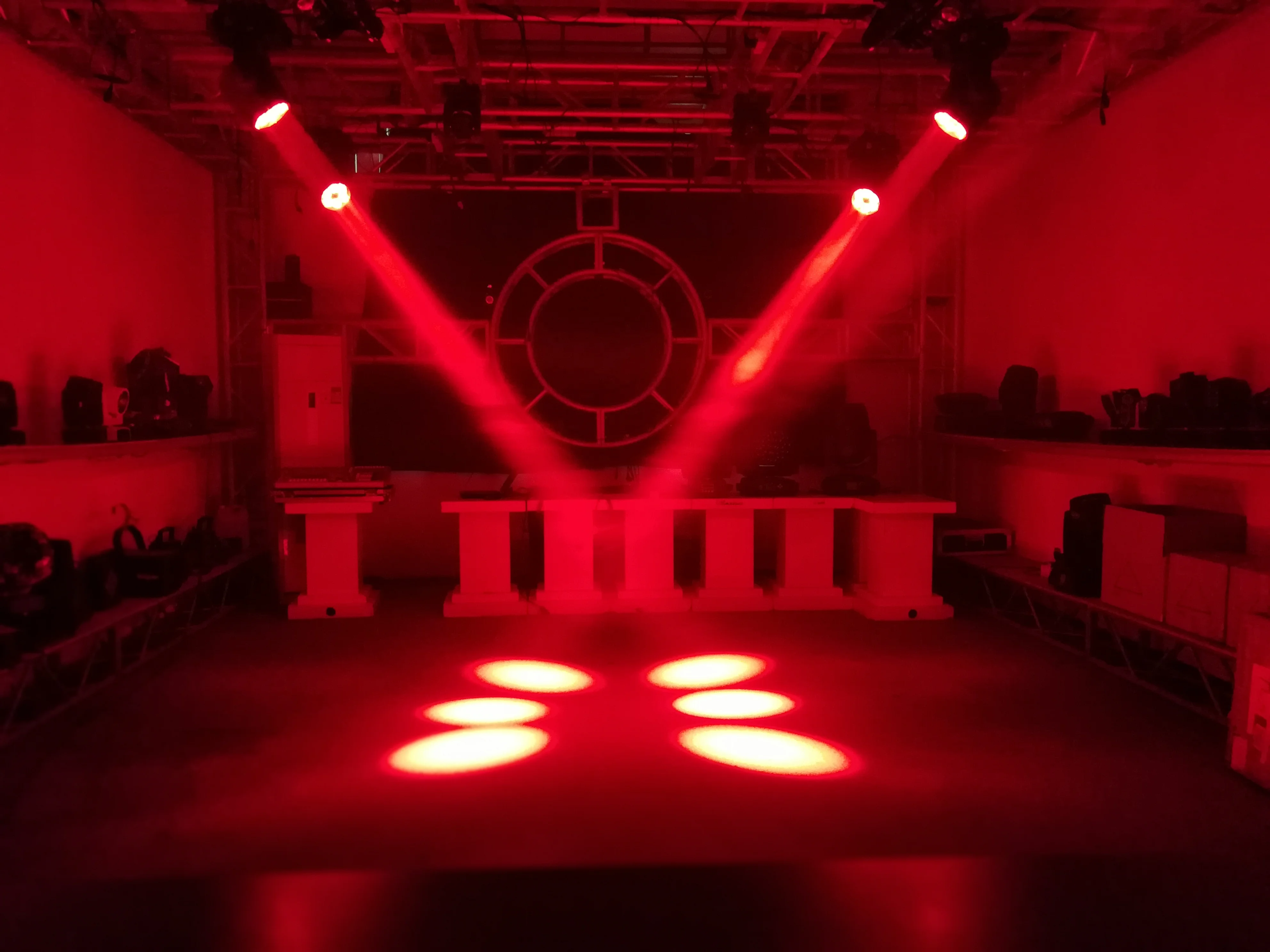 Bee eye LED 6*40W 4-in-1 RGBW beam wash zoom moving head stage light for Party Disco