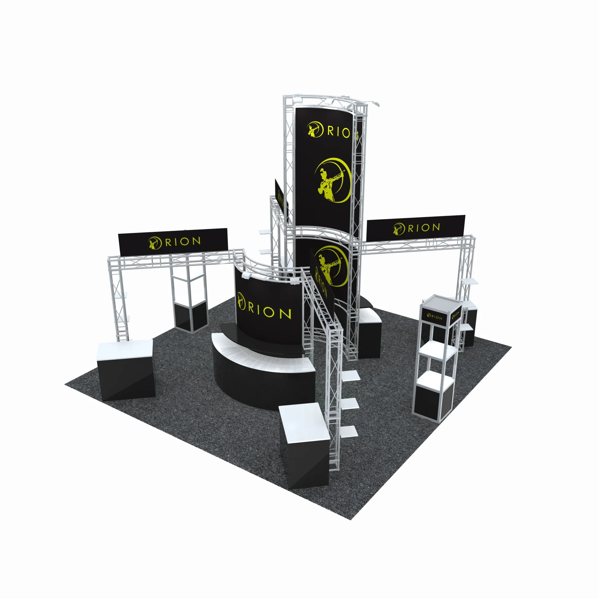 Aluminum truss stand exhibition material stand fair trade show booth