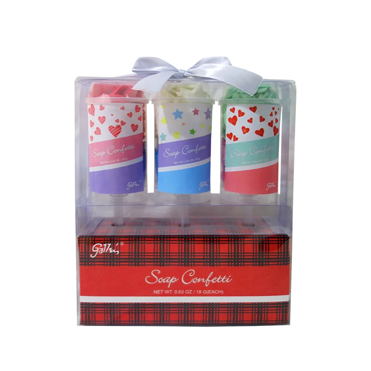 Dissolvable Bath Soap Paper Confetti