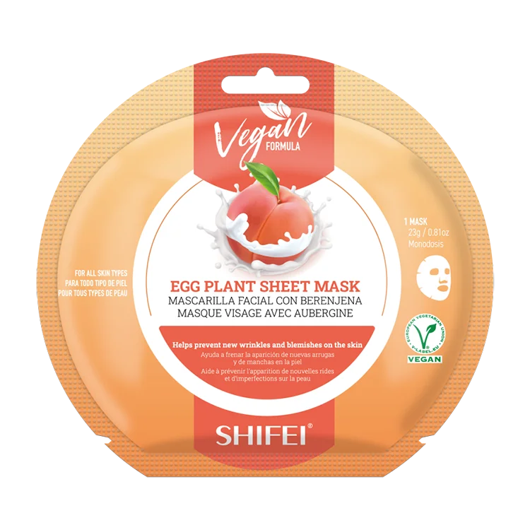 SHIFEI FACTORY Custom Private Label Facial Sheet Mask Vegan & Natural Fruit Watermeleon Sheet Mask Hydrating & Anti aging