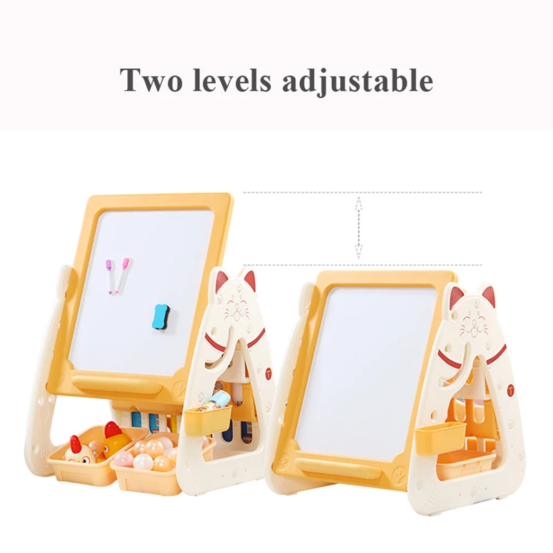 Magnetic writing drawing board  kids erasable magnetic drawingboard easel  foldable drawing board