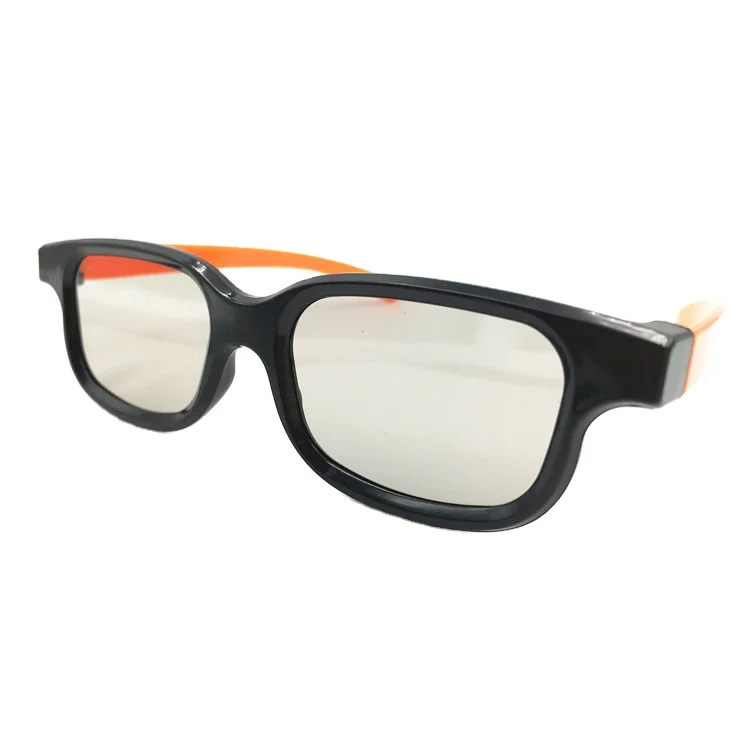 China Manufactured Abs Plastic Frame Material Low Price Plastic Anaglyph Kids 3D Glasses