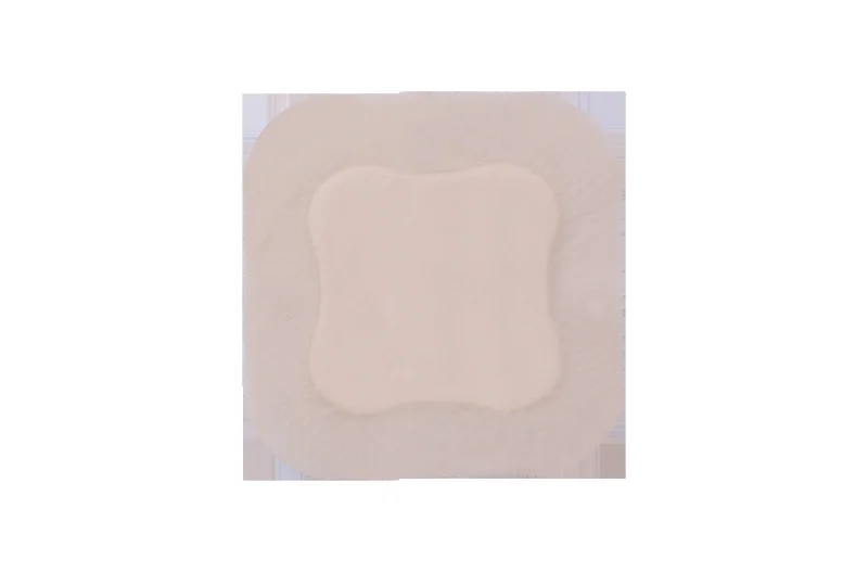 Disposable Sterile Medical Silicone Medical Wound Dressing Silicone Foam Dressing with Border